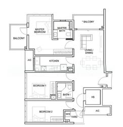 The Bronze (D12), Apartment #589755821